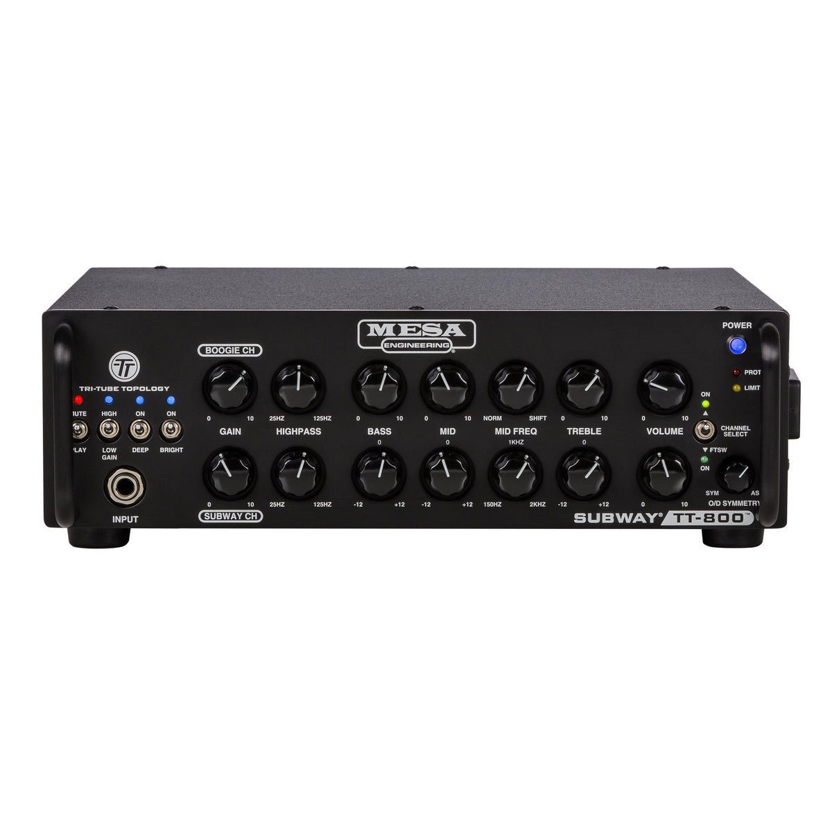 Mesa/Boogie Subway TT-800 Lightweight 800-Watt Bass Amp Head - New