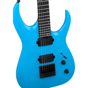 Jackson Pro Plus Series Misha Mansoor Juggernaut ET6 Signature Electric Guitar - Riviera Blue