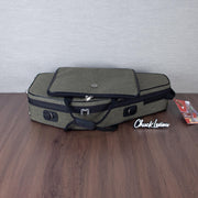 Marcus Bonna Alto and Non-Detachable Curved Soprano Double Saxophone Case - Cationic Green