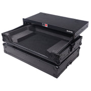 ProX XS-SCLIVE4LTBLATA Flight Style Road Case For Denon SC Live 4 Controller with Laptop Shelf RGB LED 1U Rack Space Black Finish