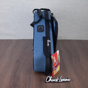 Marcus Bonna Alto and Curved Neck Soprano Double Saxophone Case - Cationic Blue