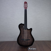 Godin MultiAc Grand Concert SA Nylon String Acoustic-Electric Guitar - Trans Black - CHUCKSCLUSIVE - #25311345