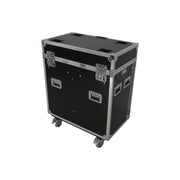 ProX XS-MH30WASHX2W for Two Moving Head Fixtures ATA Flight Style Road Case with Casters