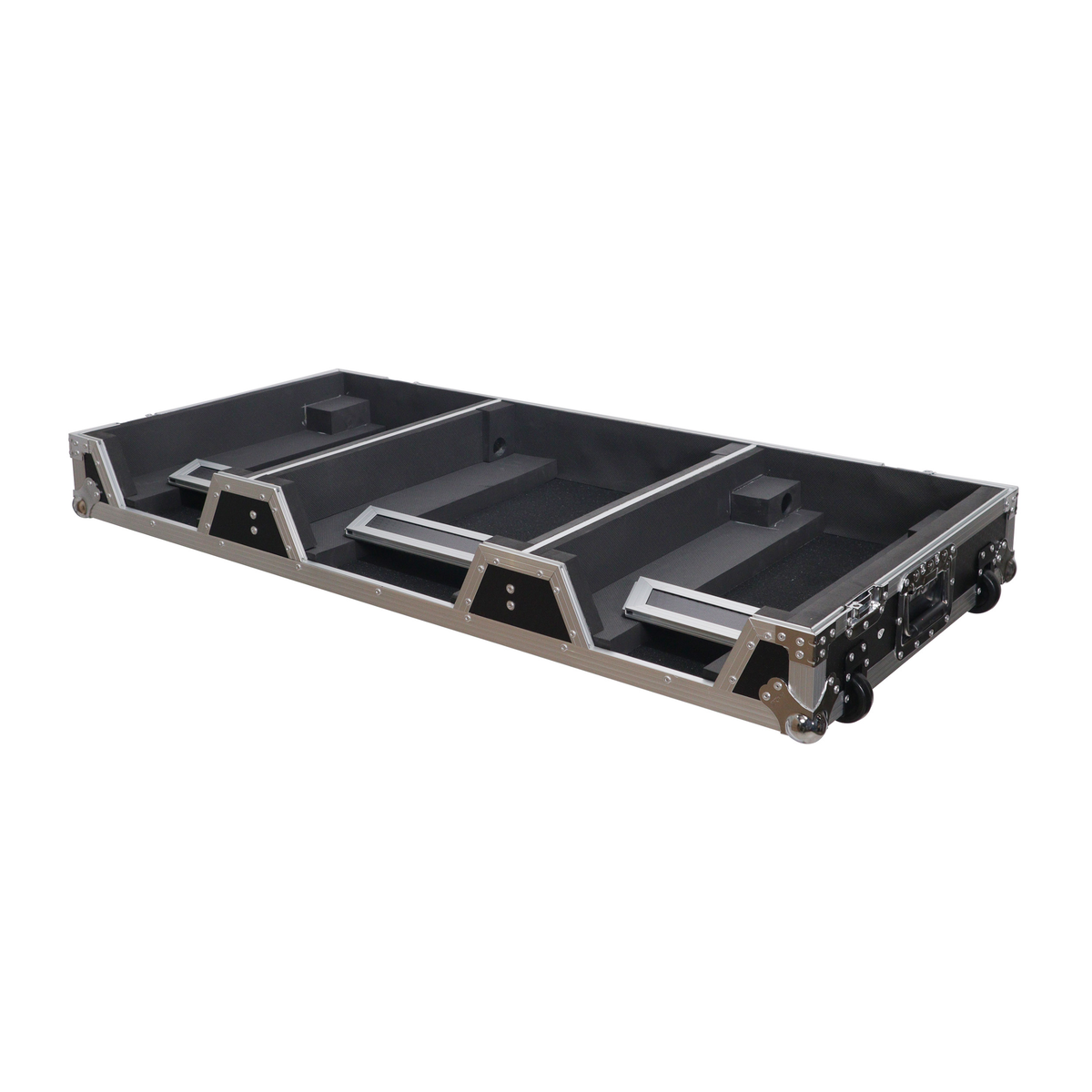 ProX XS-CDJ3KA9W ATA Flight Case for Pioneer CDJ 3000 Player and DJM A9 4-Channel DJ Mixer with Wheels