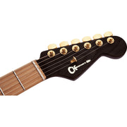 Charvel Ltd. Ed. MJ DK24 HSH 2PT E Mahogany With Figured Walnut Electric Guitar - Natural