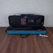 Marcus Bonna Case for Bass Clarinet (Low C) with Music Bag - Turquoise