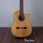 Arce AR5-1-CE-CD Walnut/Cedar Acoustic Electric Cedar - #0122