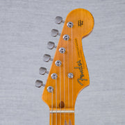 Fender Custom Shop 1955 Stratocaster Electric Guitar Heavy Relic - Faded Violin Burst - #CZ586321