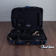 Marcus Bonna Triple Clarinet Case with Backpack Extension - Blue