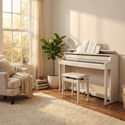 Casio AP-750 Celviano 88-Key Digital Piano - Gray Beige w/ Adjustable Stand