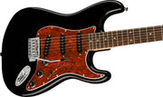 Fender Squier Affinity Stratocaster - Black Limited Edition Tortoise Shell Pickguard