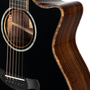 Taylor 814ce Guitars 4 Vets Special Edition Acoustic Electric Guitar - Blacktop