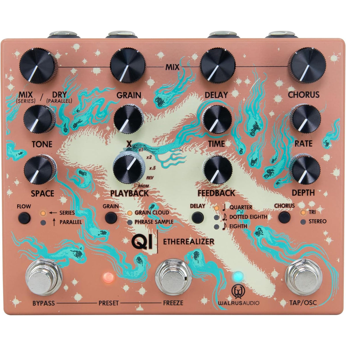 Walrus Audio Qi Etherealizer - Terracotta