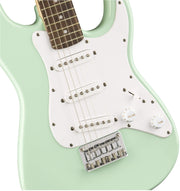 Fender Squier 3/4-Size Kids Mini Strat Electric Guitar - Surf Green w/ Tuner