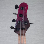 Brubaker USA JXB-BM-5 5-String Electric Bass - Red Jungle Candy