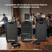 Fender Passport Venue S2 Portable PA System w/ Stands
