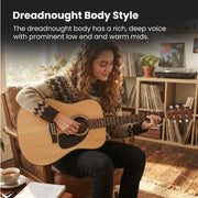 Fender CD-60 Dreadnought Acoustic Guitar - Natural w/ Hard Case