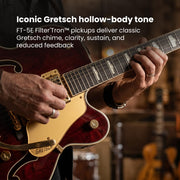 Gretsch G5422TG Electromatic Classic Double-Cut Hollow Body Electric Guitar - Walnut Stain
