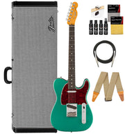 Fender Susan Tedeschi Telecaster - Aged Caribbean Mist w/ Guitar Cleaning Kit