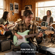 Fender Squier Sonic Stratocaster - Surf Green w/ Frontman 10G Amplifier
