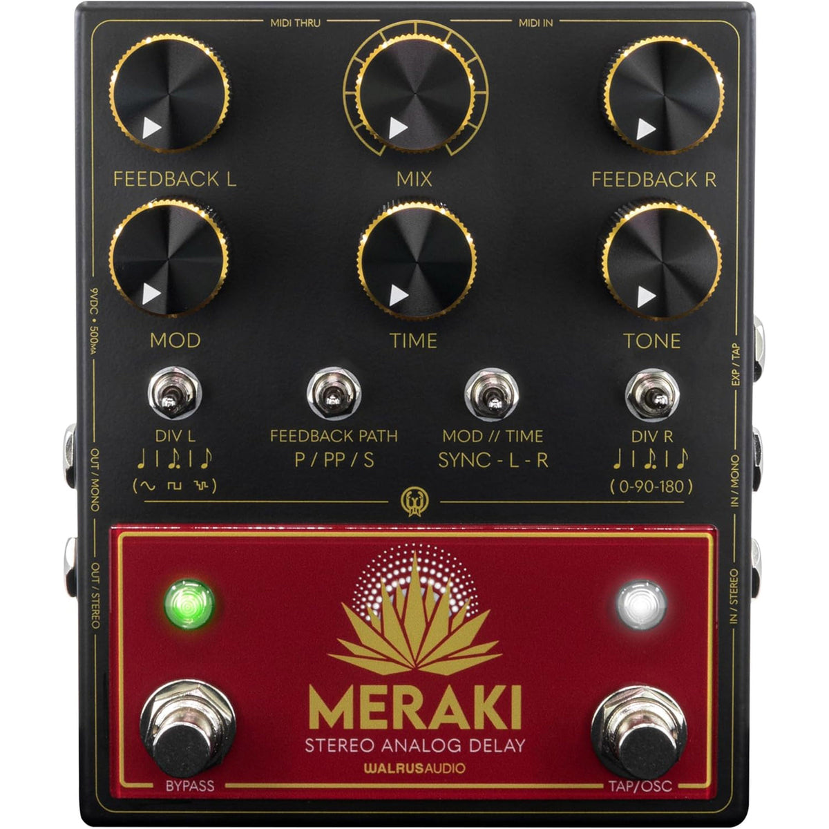 Walrus Audio Meraki Analog Stereo Delay Pedal