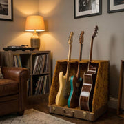 Fender Classic 3-Guitar Case Stand - Brown w/ Picks