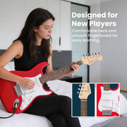 Fender Squier Stratocaster - Torino Red w/ Frontman 10G Amplifier