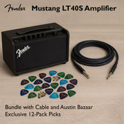 Fender Mustang LT40S Guitar Combo Amplifier w/ Instrument Cable