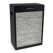 Blackstar St. James 2x12-Inch Vertical Guitar Amplifier Cabinet - Black w/ Instrument Cable