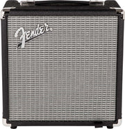 Fender Squier Affinity Jaguar Bass H - Charcoal Frost Metallic w/ Rumble 15 Amplifier