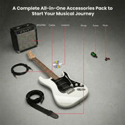 Fender Squier Sonic Stratocaster - Arctic White w/ Frontman 10G