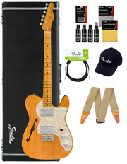 Fender American Vintage II 1972 Telecaster Thinline - Aged Natural w/ Cleaning Kit