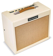 Blackstar TV-10 A 10-Watt 12-Inch Guitar Combo Amplifier with 6L6 Tube - Cream w/ Instrument Cable
