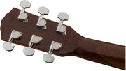 Fender CD-60S Solid Top Dreadnought Acoustic Guitar, Left Handed - Natural w/ Gig Bag