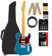 Fender American Professional Classic Hotshot Telecaster - Faded Lake Placid Blue w/ Cleaning Kit