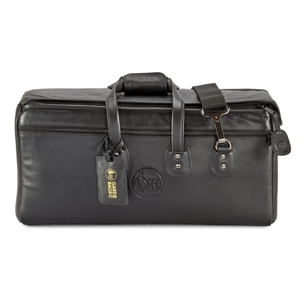 GARD 9-MLK Doublers Trumpet and Flugelhorn Gig Bag - Black Leather