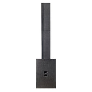 BASSBOSS Sublim8 Column PA Speaker wIth 18-inch Sub -Black