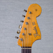 Fender Custom Shop 1962 Bass VI Super Heavy Relic Electric Guitar - Faded Ocean Turquoise - #CZ591279