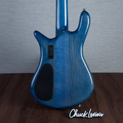Spector Euro 5 LT 5-String Bass Guitar - Exotic Poplar Burl Blue Fade - CHUCKSCLUSIVE - #]C121SN 21050