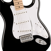 Squier Sonic Stratocaster Pack, Maple Fingerboard, Black, Gig Bag, 10G Amplifier