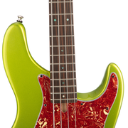 Brubaker JXB-4 Standard Bass Guitar - Green Metallic