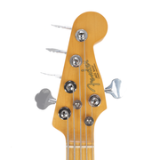 Fender American Pro II 5-String Jazz Bass - Mystic Surf Green with Maple Fretboard
