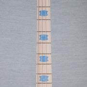 Spector Euro 4 LT Poplar Burl Over Ash Electric Bass Guitar - Faded Light Blue Gloss - CHUCKSCLUSIVE - #]C121NB23311