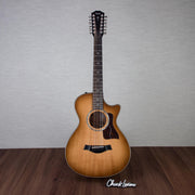Taylor 522CE 12-String Urban Ironbark/Sitka Spruce Acoustic Electric Guitar - #1205043016
