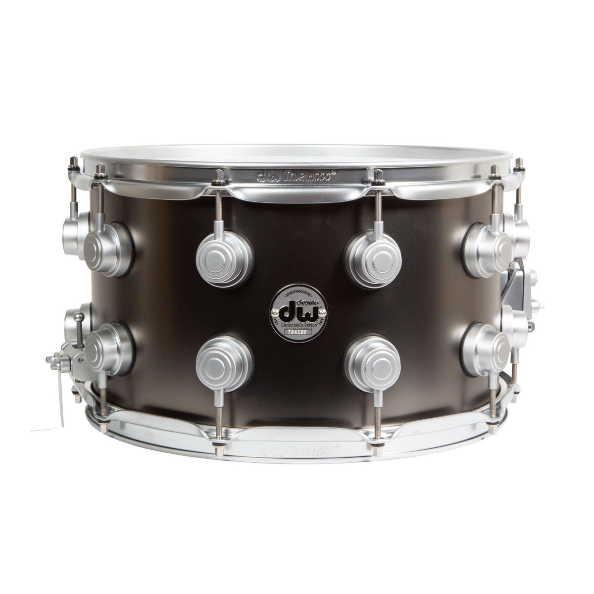 Drum Workshop Collectors Series 8x14 Snare Drum - Satin Black Nickel Over Brass