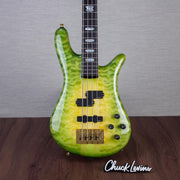 Spector USA NS-2 Electric Bass Guitar - Alien Glow - CHUCKSCLUSIVE - #1963