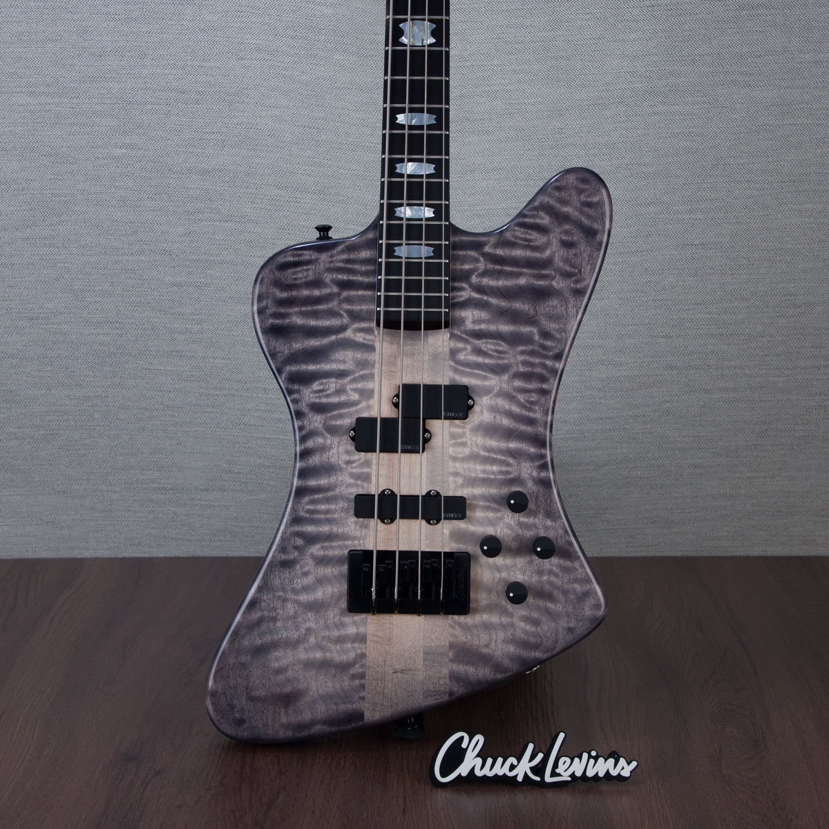Spector USA NS-2X Electric Bass Guitar - Roswell Grey - CHUCKSCLUSIVE - #1892