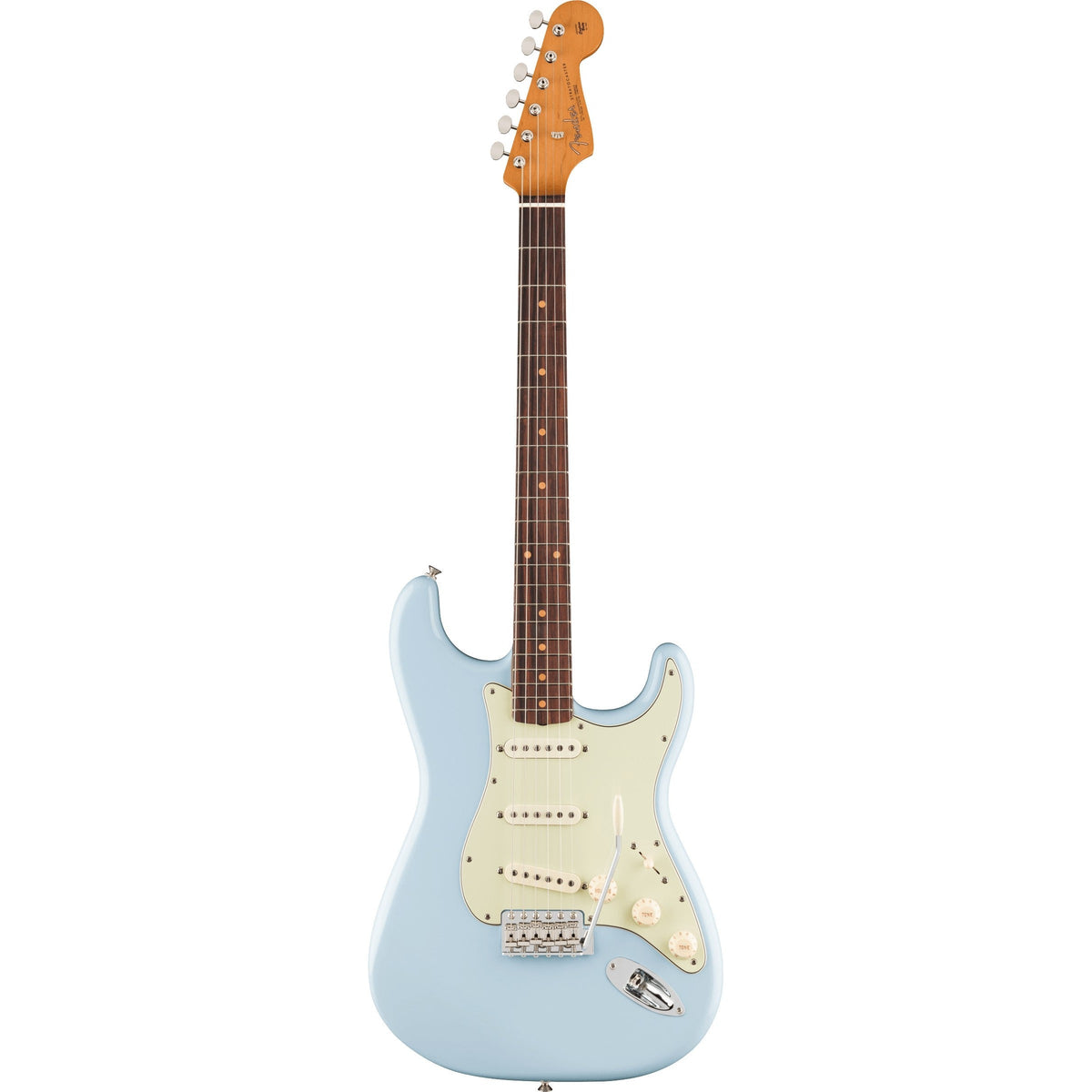 Fender Vintera III Early '60s Stratocaster Electric Guitar, Rosewood Fingerboard - Sonic Blue
