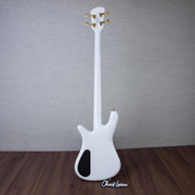 Spector USA Custom NAMM 2026 NS-2 Kramer Era Electric Bass Guitar - White - #2195