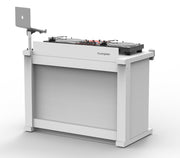 ProX XFH-HUMPTERB3WH WHITE B3 Workstation Quick Folding DJ Controller Turntable CD-J Facade Table